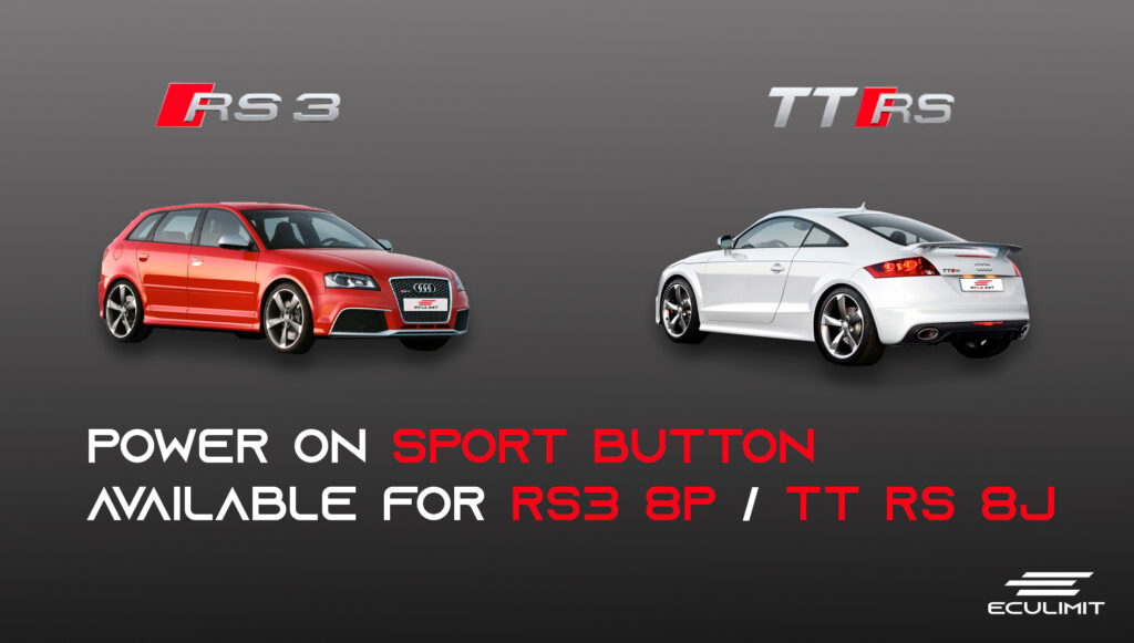 Audi RS3 8P / TT RS 8J – MED9 ECU – Power on Sport Button