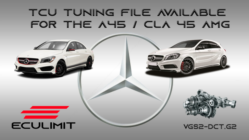 TCU tuning files available for the VGS2-DCT.G1/G2