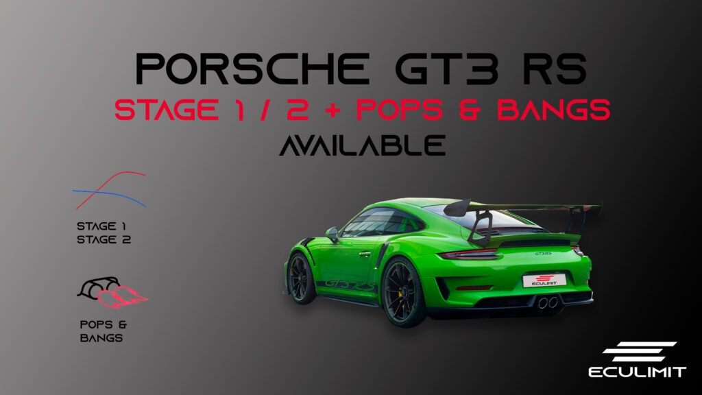 Porsche GT3 RS – Stage1 / Stage2 + P&B