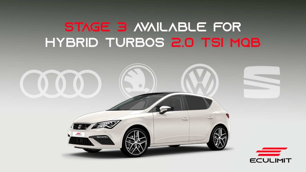 Tuning files availables for 2.0TSI MQB with hybrid turbochargers